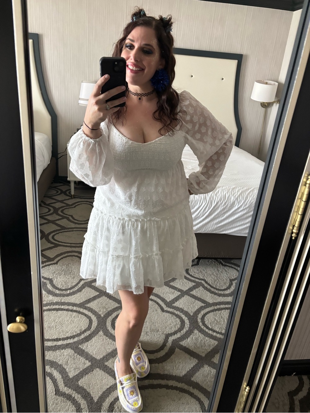 Y2K white dress used for BACKSTREET BOYS CONCERT